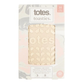 Toasties&reg; Thermal Brushed Slipper Socks