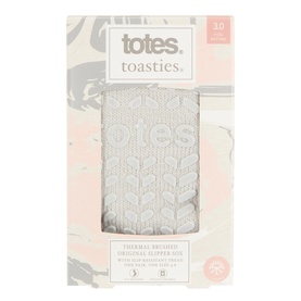 Toasties&reg; Thermal Brushed Slipper Socks