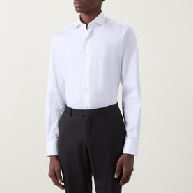 Satine Stretch Double Cuff Shirt