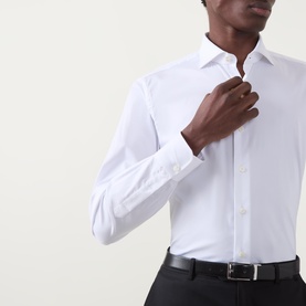 Satine Stretch Double Cuff Shirt
