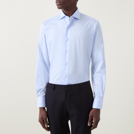 Satine Stretch Double Cuff Shirt