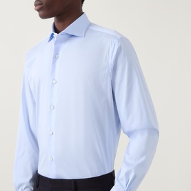 Satine Stretch Double Cuff Shirt