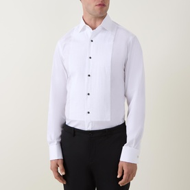 Pliss&eacute; Evening Dress Shirt