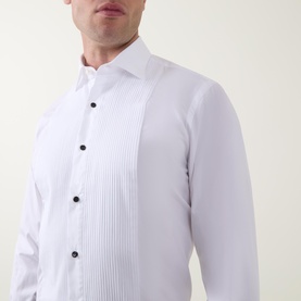 Pliss&eacute; Evening Dress Shirt
