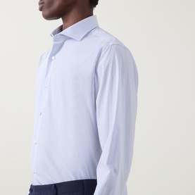 Mini Check Single Cuff Shirt
