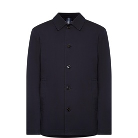 Solid Pocket Overshirt