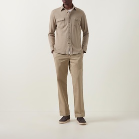 Western French Terry Overshirt