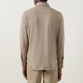 Western French Terry Overshirt