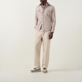 Western French Terry Overshirt