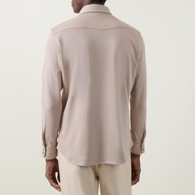 Western French Terry Overshirt