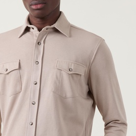Western French Terry Overshirt