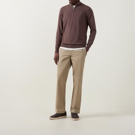 Luxury Half-Zip Sweater