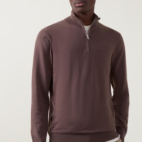 Luxury Half-Zip Sweater