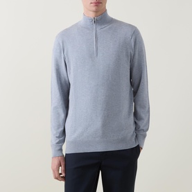 Luxury Half-Zip Sweater