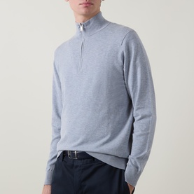 Luxury Half-Zip Sweater
