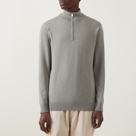 Luxury Half-Zip Sweater