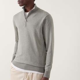 Luxury Half-Zip Sweater