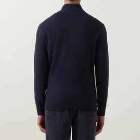 Twinkle Slub Half-Zip Sweater