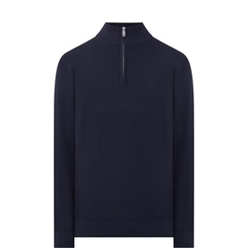 Twinkle Slub Half-Zip Sweater