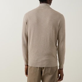 Twinkle Slub Half-Zip Sweater