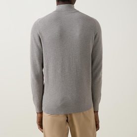 Twinkle Slub Half-Zip Sweater