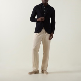 Aero Ease Single-Breasted Blazer