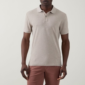 Basic Piqu&eacute; Polo Shirt
