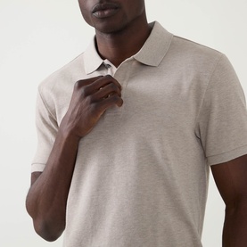 Basic Piqu&eacute; Polo Shirt