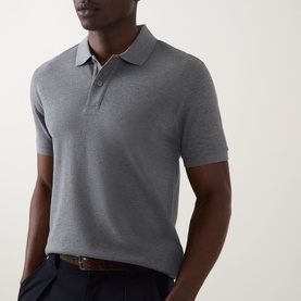 Basic Piqu&eacute; Polo Shirt