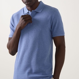 Basic Piqu&eacute; Polo Shirt