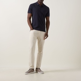 Basic Piqu&eacute; Polo Shirt