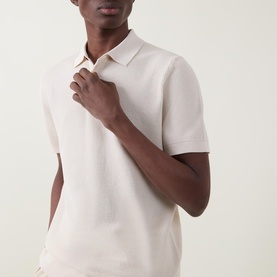 Aero Ease Waffle Knit Polo Shirt