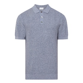 Herringbone Stitch Polo Shirt