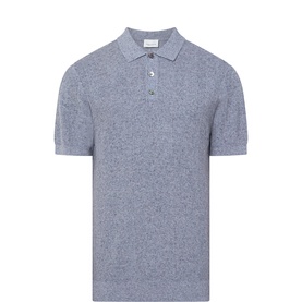 Herringbone Stitch Polo Shirt