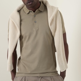 Stretch Piqu&eacute; Polo Shirt