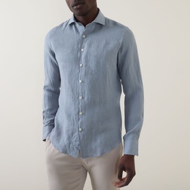 Solid Linen Shirt
