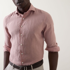 Solid Linen Shirt