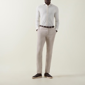 Striped Single Cuff Casual Shirt