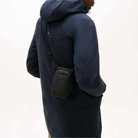 Textile Flap Logo Travel Pouch