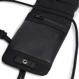Textile Flap Logo Travel Pouch