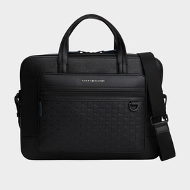 Modern Repeat Flag Pocket Laptop Bag