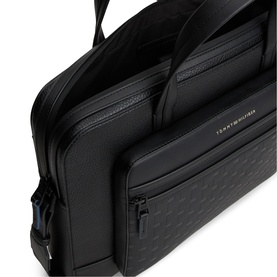 Modern Repeat Flag Pocket Laptop Bag
