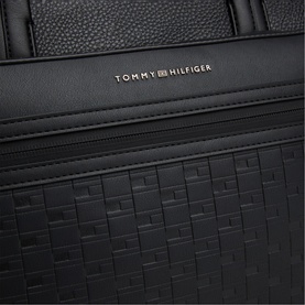 Modern Repeat Flag Pocket Laptop Bag