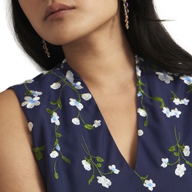 Aria Embroidered Dress
