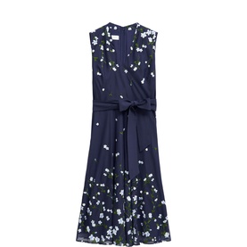 REISS Esme Linen Tie Dress REISS Esme Linen Tie Dress