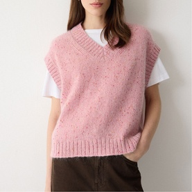 Speckled Sweater Vest