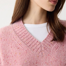 Speckled Sweater Vest
