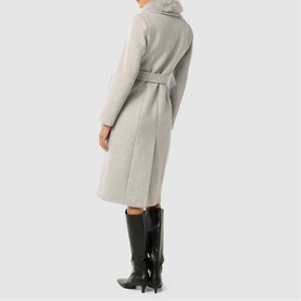 Chelsea Faux Fur Collar Coat