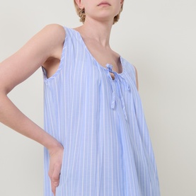 Chalk Stripe Night Dress