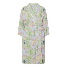 Botanical Belted Kimono